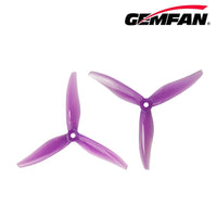 4Pairs/Lot Gemfan 5129 CW CCW 5MM Hole YUKI 3-Blades PC Propeller for 2306 2207 Motor FPV Racing RC Drone Quadcopter Multirotor