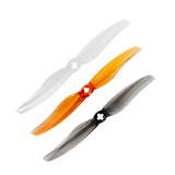 QWinOut 4pcs/2 Pairs  LR Durable 2 Paddle 5126 1.5mm &amp; 2mm Propeller for FPV Racing Drone Quadcopter MultiRotor Spare Parts RC