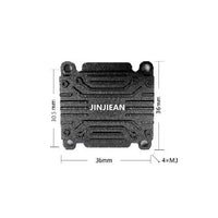 JINJIEAN 5.8G 2.5W VTX  2500mW Image Transmission for Remote Control Fixed Wing long range FPV Drone Quadcopter Parts