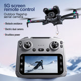 K900MAX Brushless Aerial Photography Drone with Large Screen Controller, Optical Flow Positioning & Smart Obstacle Avoidance