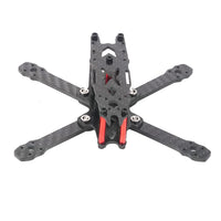 QWinOut FS135 135mm Carbon Fiber Frame Kit with 1306 3100KV CW / CCW Brushless Motor 3052 3-blade Propeller for DIY RC Drone FPV Quadcopter