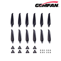 6 Pairs Gemfan 7036F 2 Paddle / 7036F 3 Paddle Glass Fiber Nylon Propeller Support 2806.5 1350kv Motor DIY for Drone