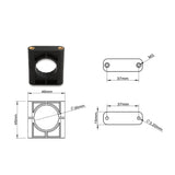 Tarot Plastic 30mm Tube Diameter Arm Clamp Mount Set TL1814 for Drone