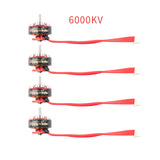 4PCS Happymodel EX1103 1103 6000KV 7000KV 8000KV 12000KV 2-4S Brushless Motor for Sailfly-X Larva X Toothpick RC Racing Drone FPV Models