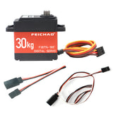 JMT 30KG Digital Servo Large Torque Metal Shell Waterproof Servo with Metal Servo Arm & Extension Cord For Car Model / Multi-rotor Aircraft / Helicopter / Robot / RC Toy