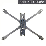 QWinOut 7 Inch 315mm Carbon Fiber Quadcopter Frame Kit 5.5mm Arm for Diy FPV Freestyle RC Racing Drone Models