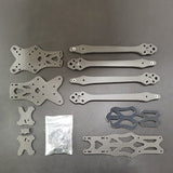 QWinOut 7 Inch 315mm Carbon Fiber Quadcopter Frame Kit 5.5mm Arm for Diy FPV Freestyle RC Racing Drone Models