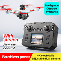 K15 Drone LCD with Screen Remote Control Brushless Power Intelligent Obstacle Avoidance High-definition Aerial Photography Aircraft