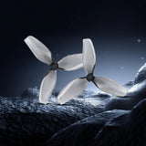 HQprop Ultralight Whoop Prop1.8X1.3X3(45MM)-1.5mm Grey Color Propeller