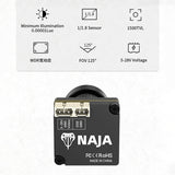 Axisflying Color NAJA Cobra FPV Crossover Aircraft Model Night Vision WDR Wide Dynamic Camera