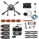 QWinOut J630 DIY 2.4GHz 4-Aixs RC Drone 630mm Frame Kit APM2.8 Flight Controller with AT9S TX RX Brushless Motor ESC Altitude Hold Quadcopter