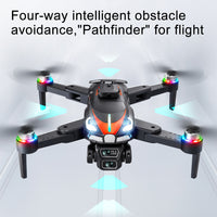 V192 8K HD Dual Camera Drone Folding Obstacle Avoidance Remote Control Aircraft Optical Flow Positioning