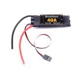 QWinOut 40A Brushless ESC 2-4S Speed Controller with 5V 3A BEC for Fixed Wing DIY RC Multi-axis Aircraft Drone Helicopter