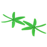 QWinOut 1 Pair 5040 5x4&quot; CW CCW 6-blades Propeller Props for DIY RC FPV Racing Drone Quadcopter FPV 250 280 320