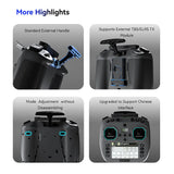 iFlight Commando 14 Remote Controller/Transmitter with GemX Dual-Band 1W, ELRS 2.4G/900MHz for FPV Drone