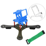 QWinOut Q-ONE180 Carbon Fiber FPV Racing Drone Frame Kit 180mm Wheelbase with 3D Print TPU Camera Mount for GOPRO 5/6/7 Action Camera