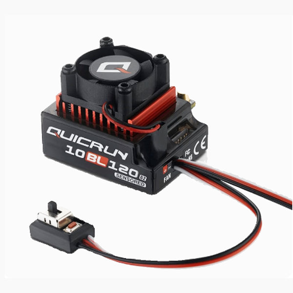 HobbyWing QuicRun 10BL120 Sensored G2 Brushless Electrical ESC with BEC
