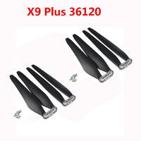 QWinOut 8PCS FOC Folding 36190 36120 3411 CW CCW Compound Material Aviation Propeller 36inch For X9 MAX Plus X9 Motor Agricultural Drone