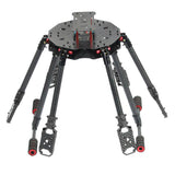 JMT Saker675 675mm 6-axis Carbon Fiber Folding Rack DIY RC Drone Hexacopter Frame Kit with Landing skid Motor Mount