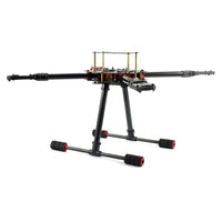 QWinOut J630 DIY Full Set 2.4GHz 4-Aixs Multicopter RC Aircraft 630mm Frame Kit MINI PIX+GPS AT9S TX RX Brushless Motor ESC Altitude Hold