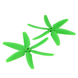 QWinOut 1 Pair 5040 5x4&quot; CW CCW 6-blades Propeller Props for DIY RC FPV Racing Drone Quadcopter FPV 250 280 320