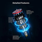 Axisfying 2.5/3.5inch circle machine 3s-4s flower flying toothpick machine C155 brushless motor 4800KV motor