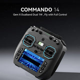 iFlight Commando 14 Remote Controller/Transmitter with GemX Dual-Band 1W, ELRS 2.4G/900MHz for FPV Drone
