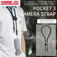 STARTRC for DJI Pocket3/AVATA2 Hanging Straps Hanging Ropes Anti Loss And Anti Fall Adjustable Hanging Rope Accessories