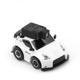 SNT 1:100 Q25-370Z FPV RC Car with Goggles Micro RC Desk Race Table Car Remote Control Car Magnetic Attraction FPVBOX RACE 25mW