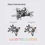 AXISFLYING AVATA 3.5" FPV Cinewhoop Frame KIT Upgrade Support for DJI O3 C157 V2 Motor For RC FPV Freestyle AXIS AVATA3.5