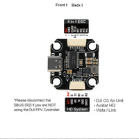 Axisflying Argus-Mini 55A Stack F7 Pro Flight Controller MPU6000 / ICM-42688-P 55A ESC for RC FPV Drone