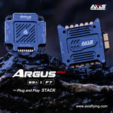 AXISFLYING Argus-PRO F7 Plug And Play Flight Controller 55A / 65A ESC Mini STACK CNC Metal Protective Shell 16M Black Box