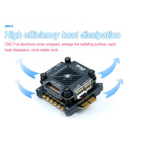 AXISFLYING Argus-PRO F7 Plug And Play Flight Controller 55A / 65A ESC Mini STACK CNC Metal Protective Shell 16M Black Box