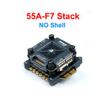 AXISFLYING Argus-PRO F7 Plug And Play Flight Controller 55A / 65A ESC Mini STACK CNC Metal Protective Shell 16M Black Box