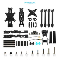 Axisflying MANTA 10inch Frame FPV Freestyle Ture X Frame Kit for AX3115/ AY3115 Motor for DJI O3 VTX FPV Drone T700 DIY Part