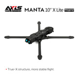 Axisflying MANTA 10inch Frame FPV Freestyle Ture X Frame Kit for AX3115/ AY3115 Motor for DJI O3 VTX FPV Drone T700 DIY Part