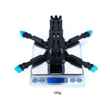 Axisflying MANTA 3.6inch Squashed-X Carbon Fiber Frame Kit Wheelbase 162mm Suitable For Gemfan-3630 Prop 3.6” Freestyle Drones