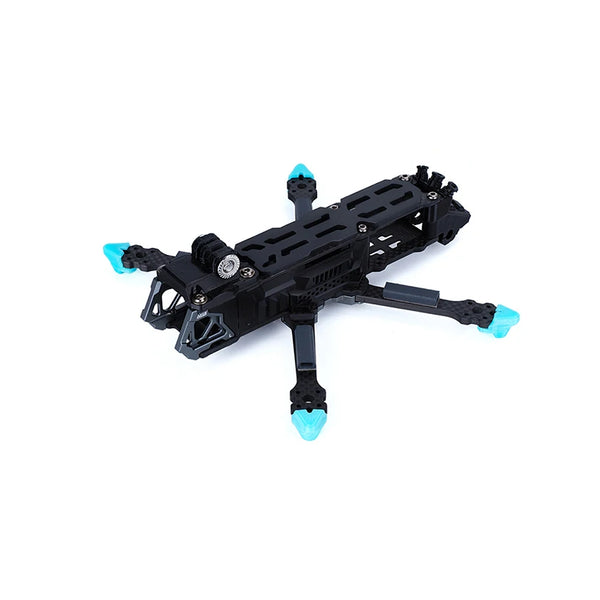 Axisflying MANTA 3.6inch Squashed-X Carbon Fiber Frame Kit Wheelbase 162mm Suitable For Gemfan-3630 Prop 3.6” Freestyle Drones