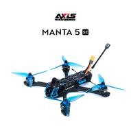 Axisflying Manta5 SE FPV Drone Kit Squashed-X Frame AE227-1960KV Motor For Cinematic Freestyle Drone