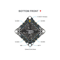 BETAFPV F4 1S 12A AIO Brushless Flight Controller MPU6000 F411 BLHELIS ELRS 2.4G V2.2 RX for RC FPV Racing 3inch Drone