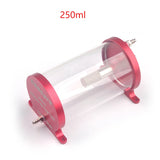 QWinOut CRRCPRO CNC Transparent Anti-bubble 125ml Fuel Tank for RC Jet Aircraft Airplane