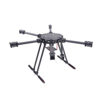 DIY ZD700 700mm Ordinary & Upgrade Pro Six-Axle Carbon Fiber Umbrella Folding Hexacopter Frame Kit with Landing Gear Airplane