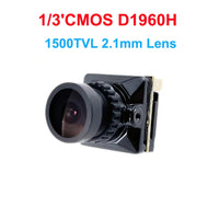 DarwinFPV 1/3 CMOS D1960H 1500TVL 2.1mm/2.3mm Lens FOV 160 Degree 16:9 NTSC Ultra Durable FPV Camera for 5.8G RC Drone