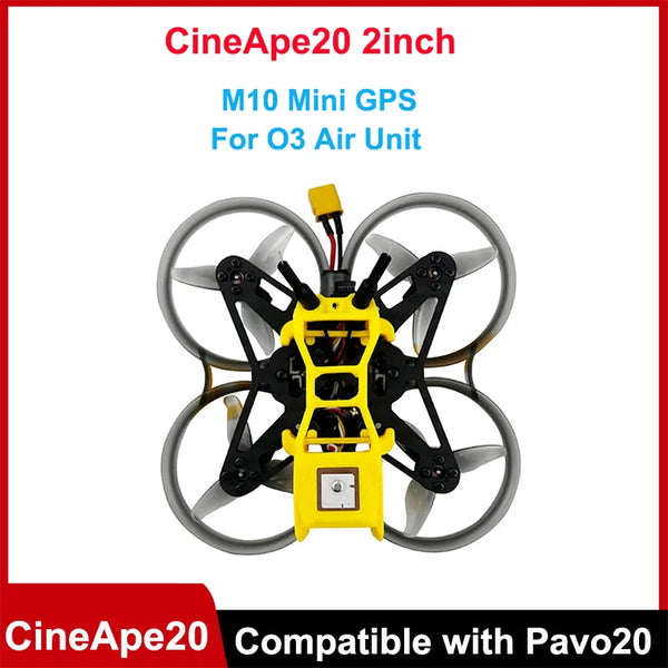 DarwinFPV CineApe20 Compatible with Pavo20 2-inch BWhoop FPV Drone M10 MINI GPS 1103 8000KV Motors High-Performance FPV Drones