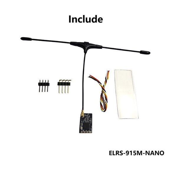 ELRS Receiver 915MHz / 2.4GHz NANO ExpressLRS RX With T type Antenna Support WiFi For RC FPV Racing Drone Quadcopter