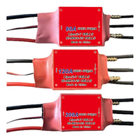 ESC 80A 120A 200A 3-7S Bidirectional Water-Cooled brushless ESC Two-Way ESC for RC Ship Underwater Propeller Boat