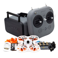 Emax EZ Pilot Pro Beginner FPV Drone 80mm 3 inch Indoor FPV Racing Quadcopter RTF With E8 Transmitter Transporter 2 Goggles
