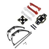 F330 F450 F550 Frame Landing Gear Landing Skid Fpv Aerial Photography Gimbal Damping Tall Foot Stool-Black