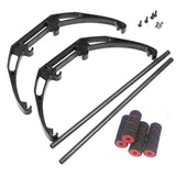 F330 F450 F550 Frame Landing Gear Landing Skid Fpv Aerial Photography Gimbal Damping Tall Foot Stool-Black