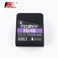 FlySky 4-channel FGR4D Bidirectional Receiver  for RC Car Remote Control 4CH 2.4G Mini Receiver
